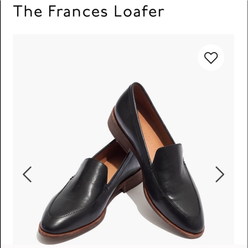 Madewell Frances Loafer Size 7